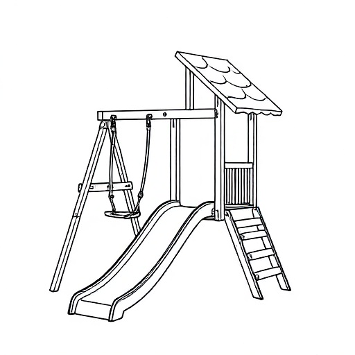 Playground / Park activity icon