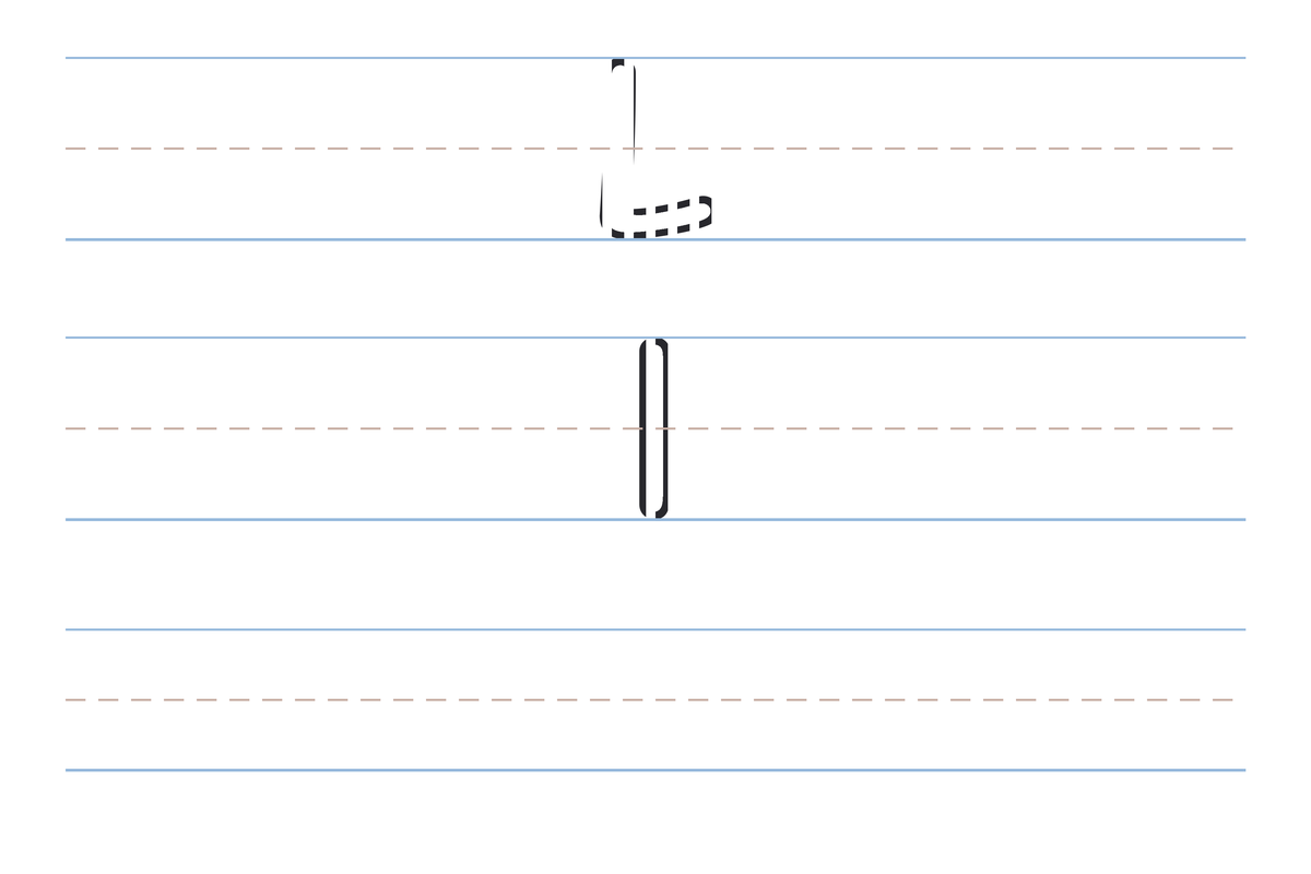 A free printable letter L tracing worksheet — the uppercase L and lowercase l in dotted guide letters on handwriting lines, with a blank practice row below